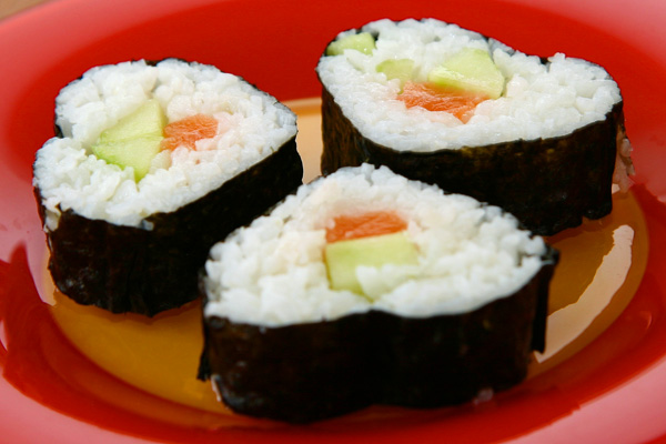 Sushis maki au saumon frais | Lucullent!