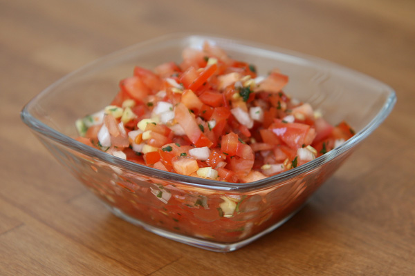 Salade de tomate au piment | Lucullent!